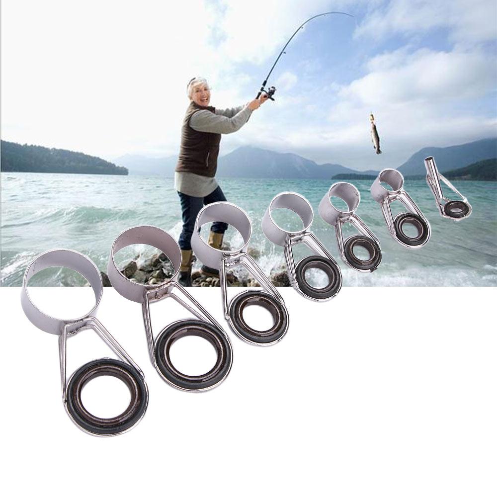 Fishing Rod Telescopic - 7 размеров, ремонтные наконечники из нержавеющей