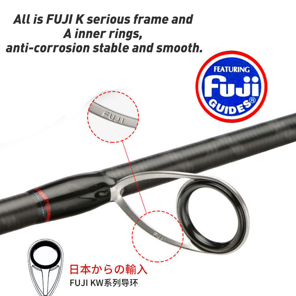 Удочка для рыбалки 2,59 м ML m – обзор и цена Fishing Rod Surf