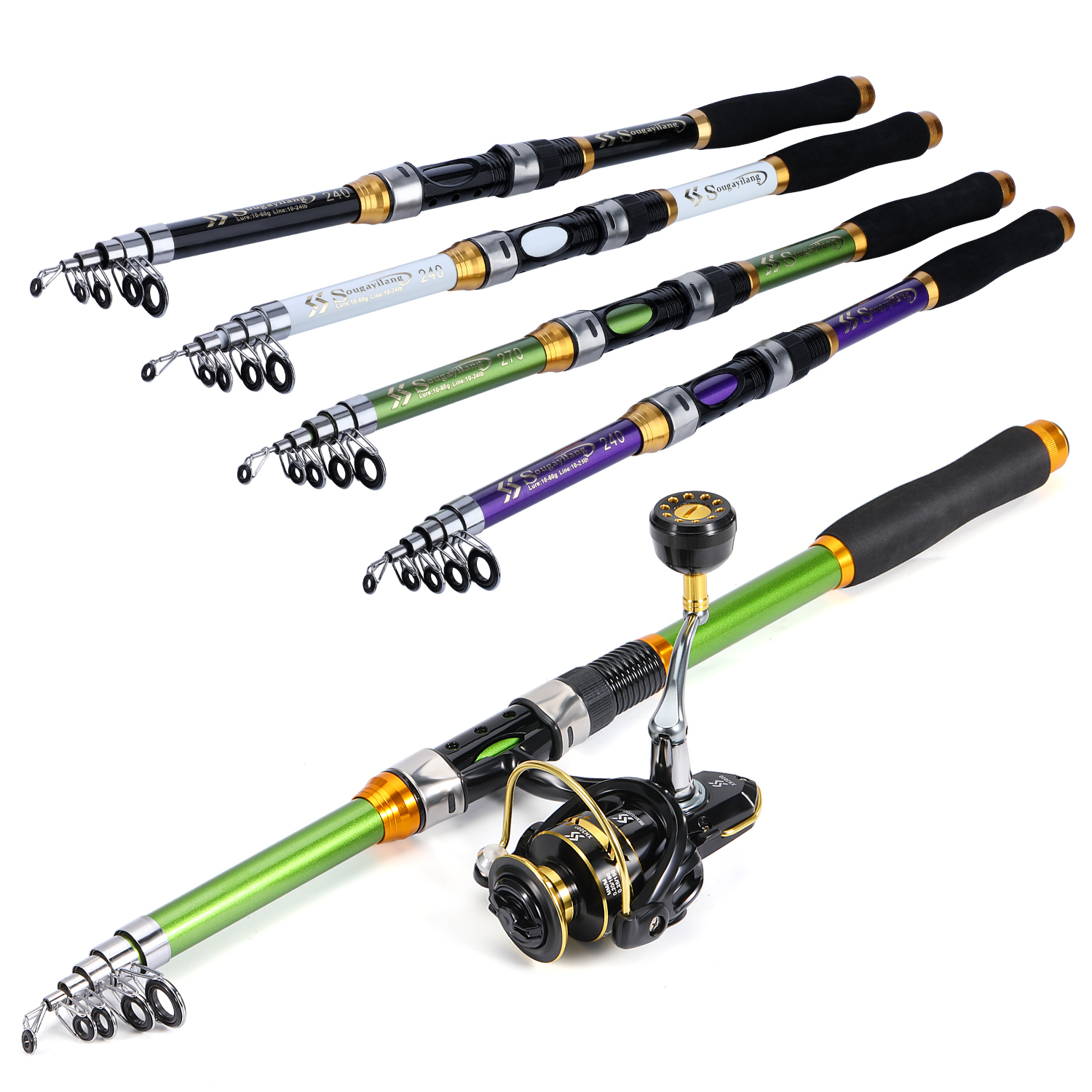 Комплект спиннинговой удочки и – обзор и цена Fishing Rod Spinning